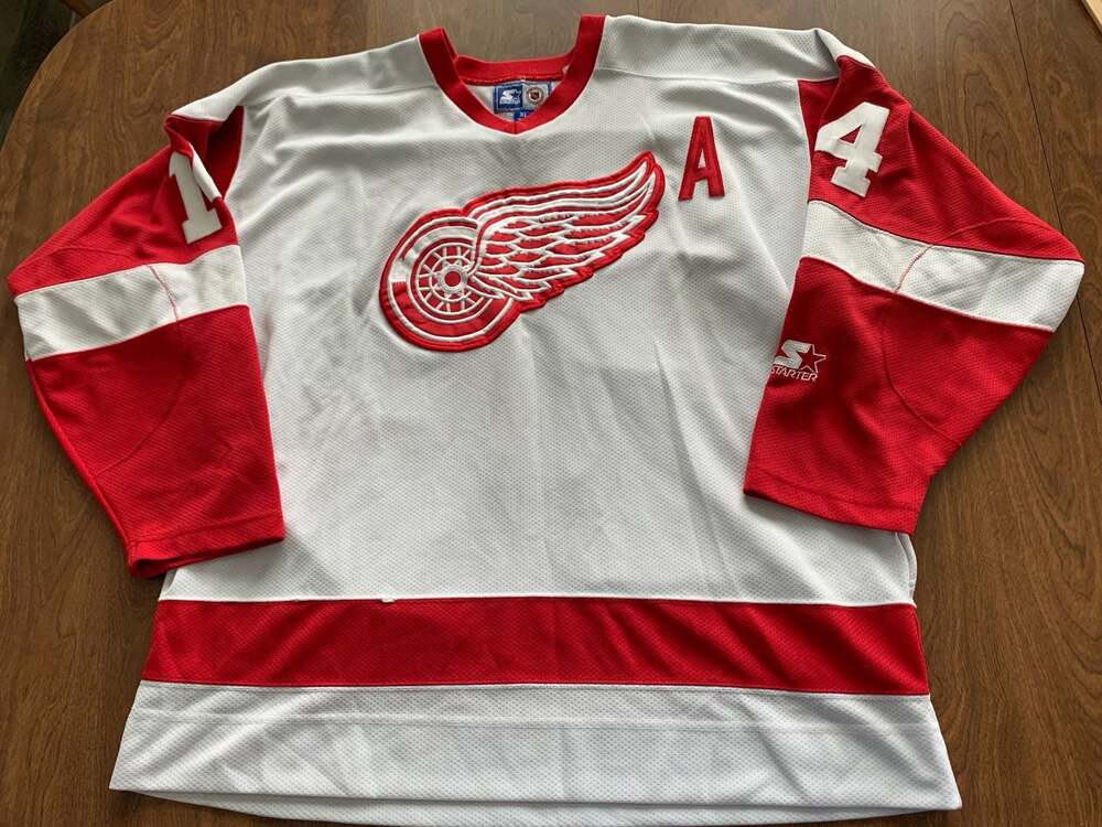 Vintage Detroit Red Wings Brendan Shanahan #14 Starter NHL Jersey Size XL